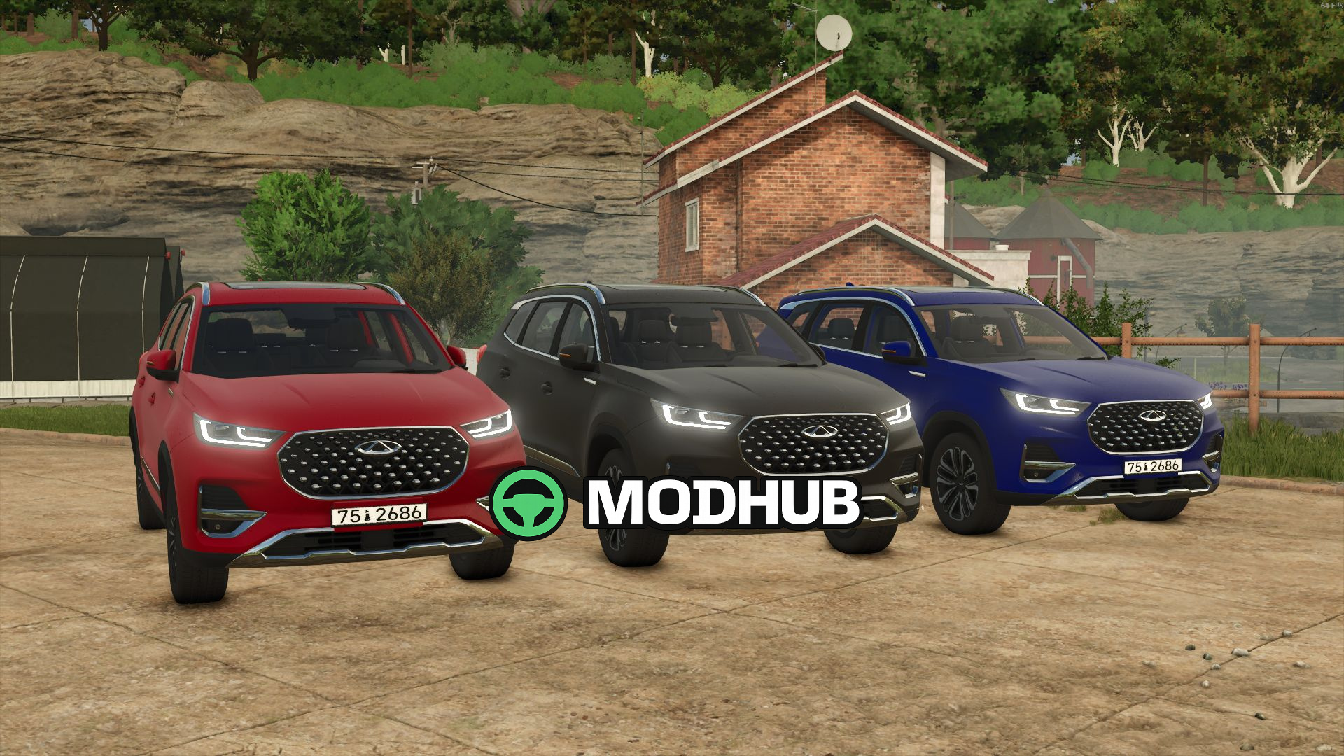 Мод на Автомобілі Chery 8 Pro для Фермер Симулятор 25