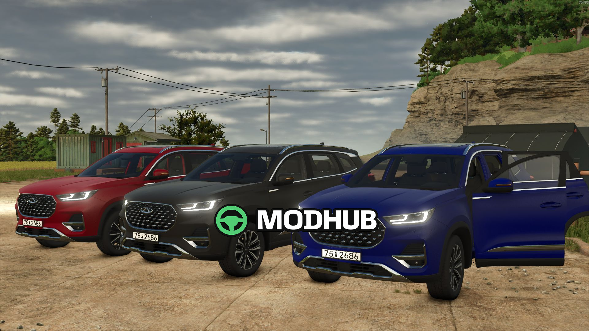 Mod na samochody Chery 8 Pro dla Farming Simulator 25