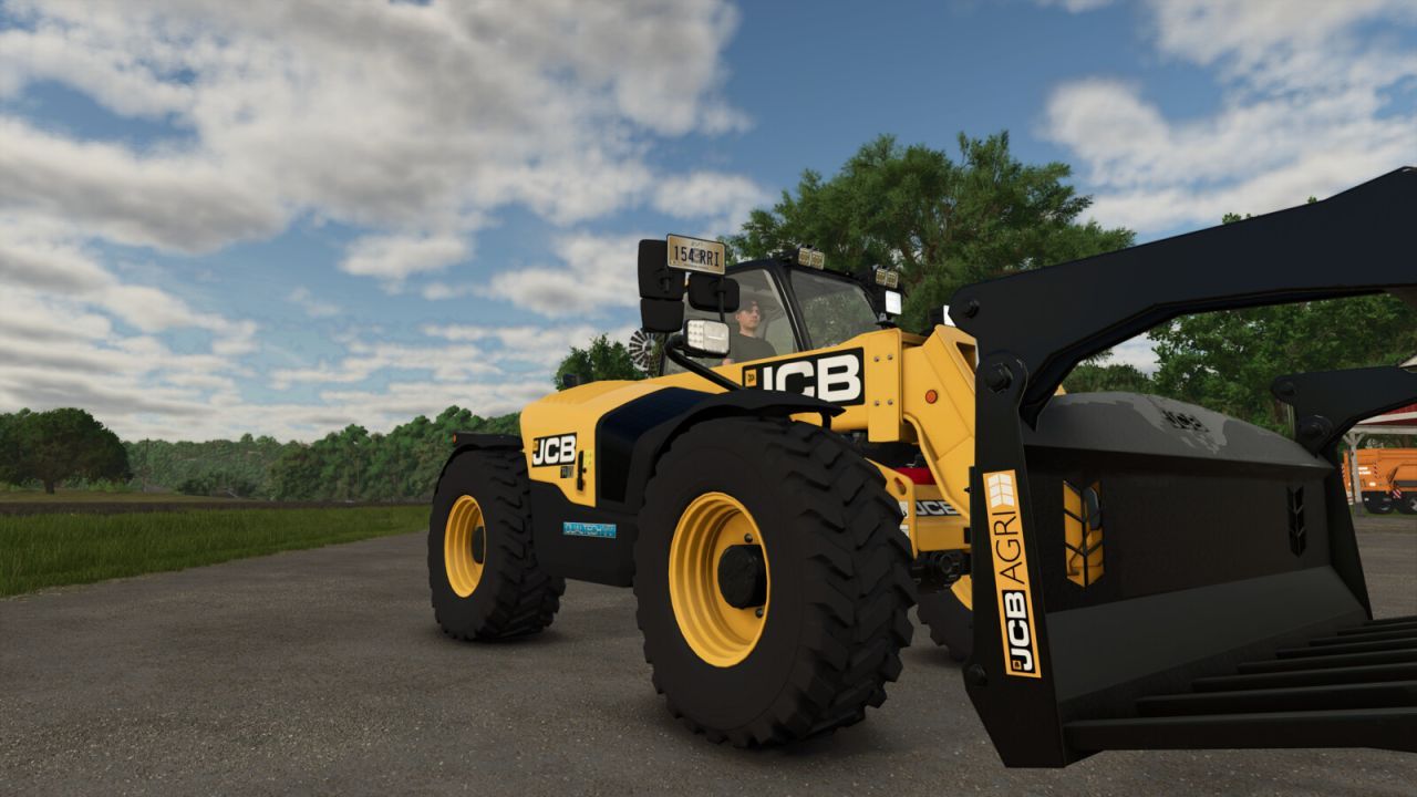 Ефективний Телехендлер JCB Agri Loadall для Ферм і Складів у FS25