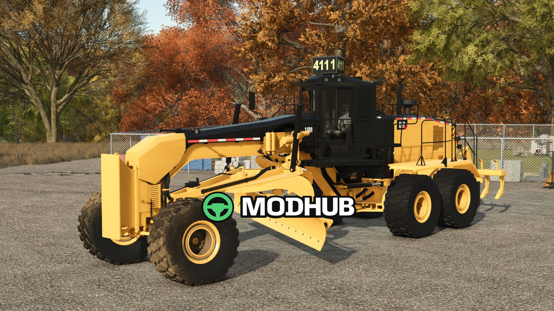 Мод на Навантажувачі Caterpillar 18m3 V1.0.0.0 для Фермер Симулятор 25