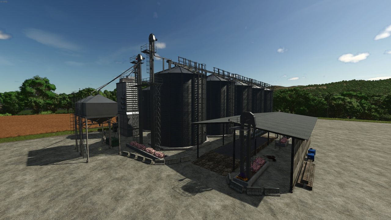 Легендарні Силоси Old State Agricultural Farm Silos — Великі Польські Сховища для Насіння та Добрив у FS25