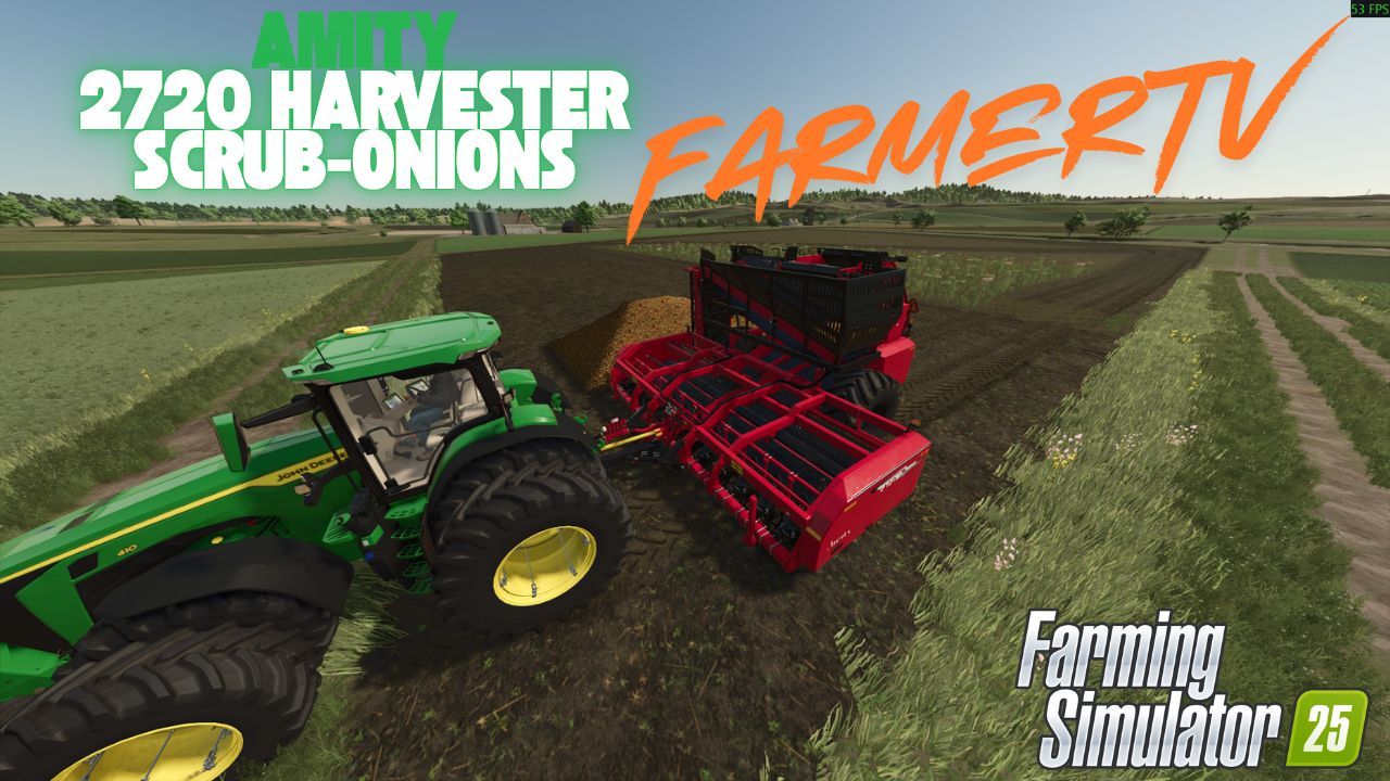 Ефективний Комбайн Amity 2720 (Onions) для Швидкого Збирання Цибулі у FS25