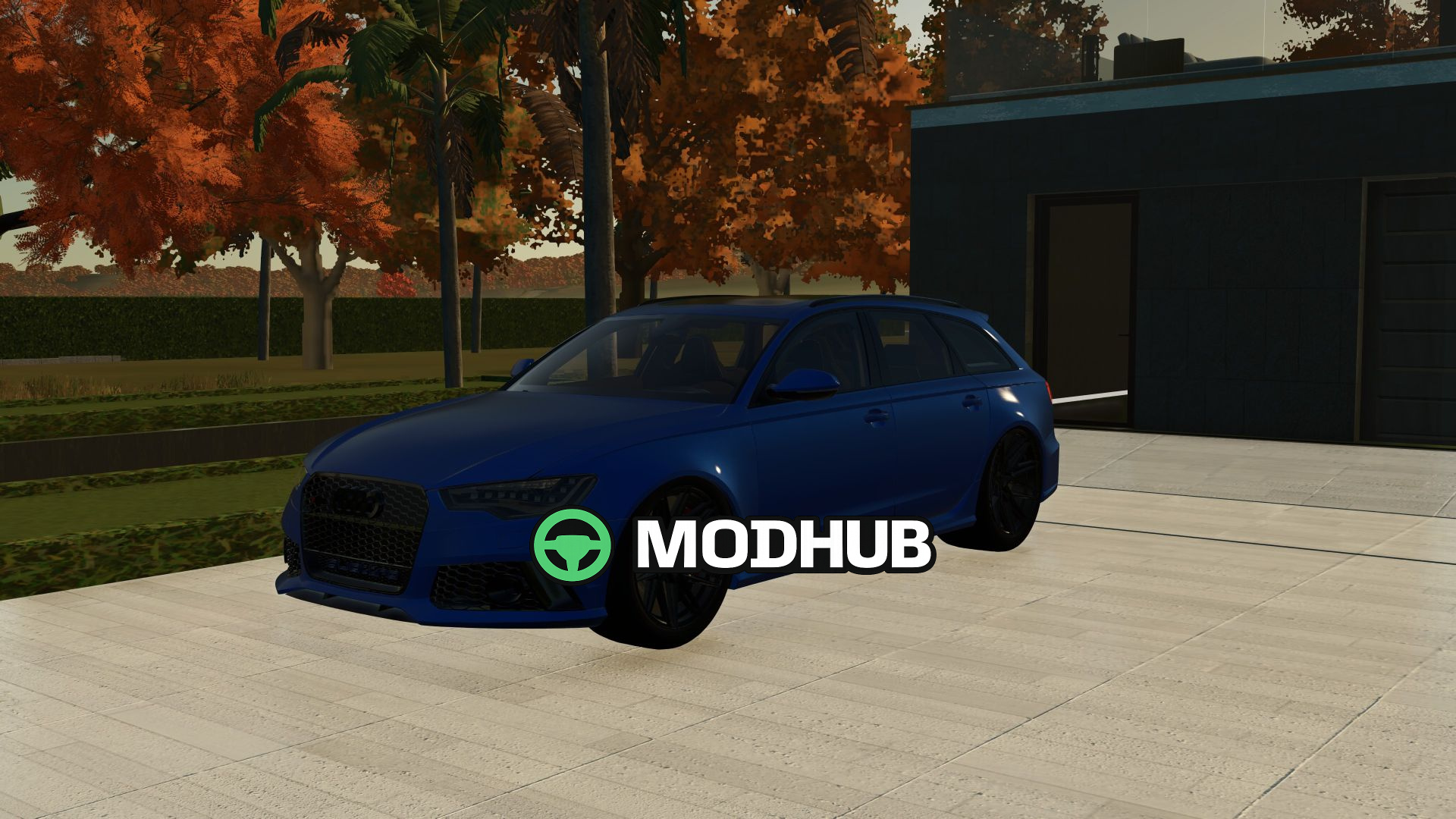 Мод на Автомобілі Audi RS6 Avant 2015 V1.0.0.0 для Фермер Симулятор 25