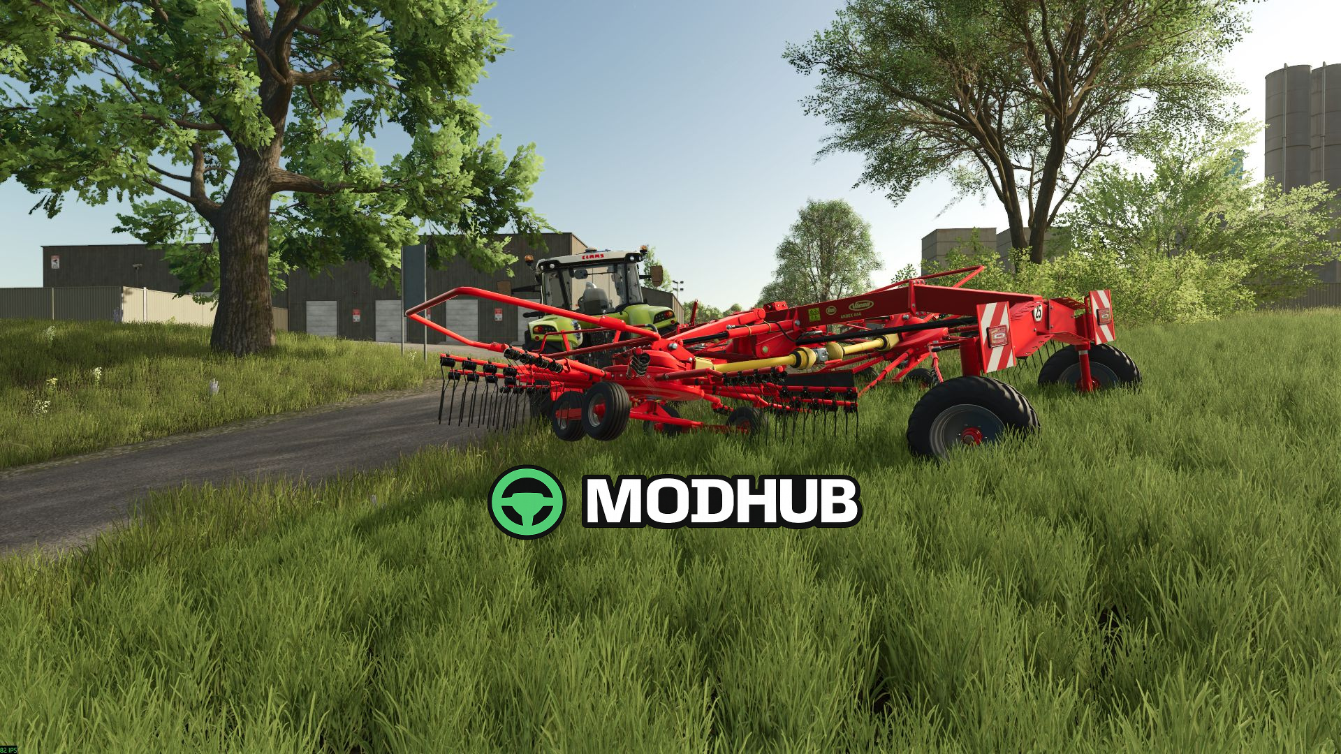 Мод на Ворушилки Vicon Andex 644 V1.0.0.0 для Фермер Симулятор 25