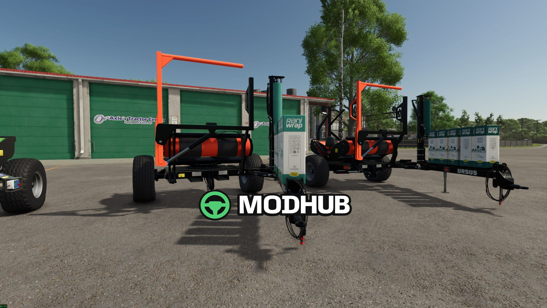 Мод на Обладнання для тюкування Ursus Wrap V1.0.0.0 для Фермер Симулятор 25