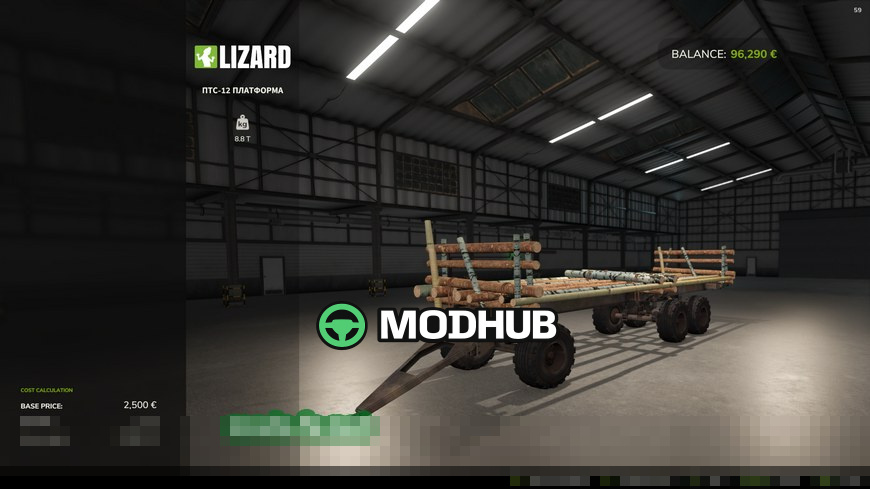 Mod na Przyczepy PTS dla Farming Simulator 25