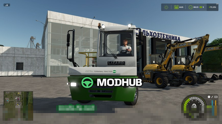 Мод на Тягач Lizard YT193 для Фермер Симулятор 25