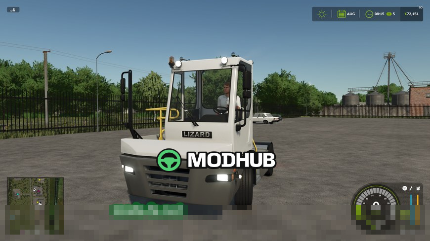 Мод на Тягач Lizard YT193 для Фермер Симулятор 25