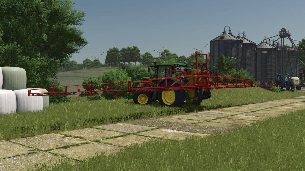 Ефективний Розкидач RAU Spridoport 21 м для Швидкої Роботи у Farming Simulator 25