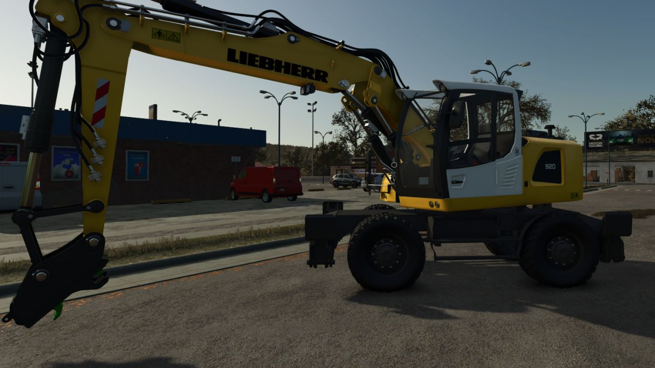 Мод Liebherr A920 Litronic для Farming Simulator 25