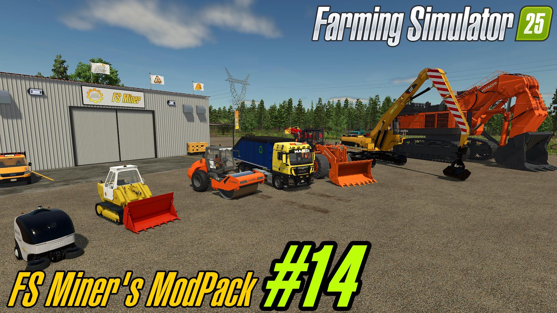 Мод Liebherr A920 Litronic для Farming Simulator 25