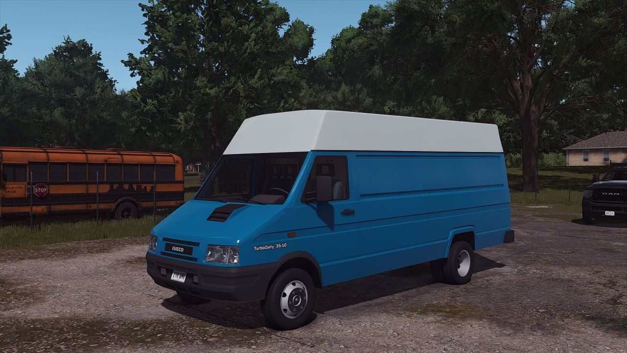 Легендарний Фургон 1989 Iveco Turbo Daily 35-10 — Практичний Транспорт для FS25