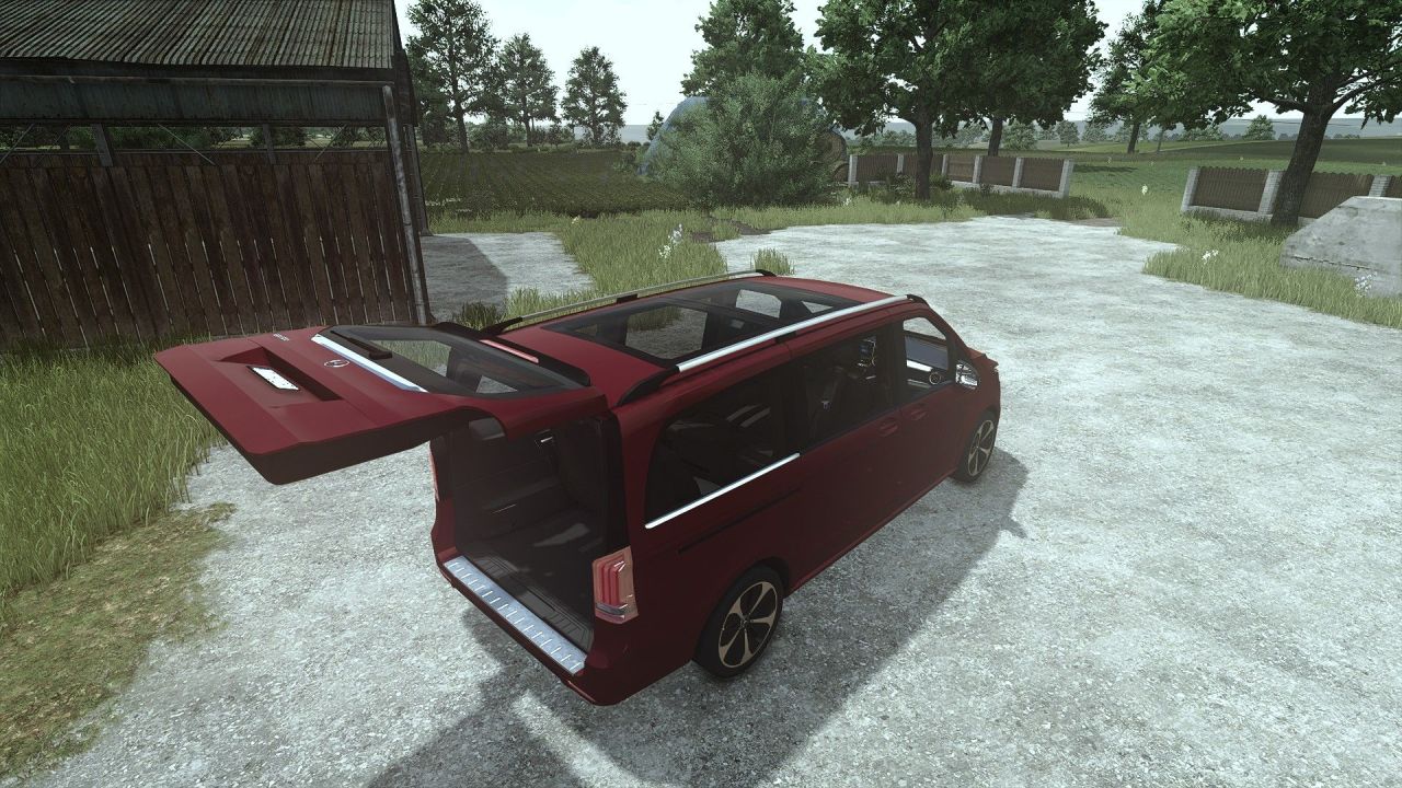 Новий Електровен Mercedes-Benz EQV 2020 — Стильний Транспорт для FS25