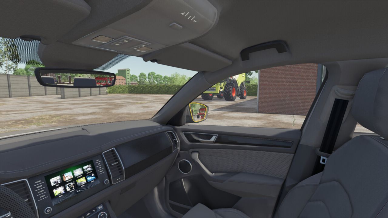 Зручний Moveable Mirrors для FS25 — Регульовані Дзеркала в Реальному Часі