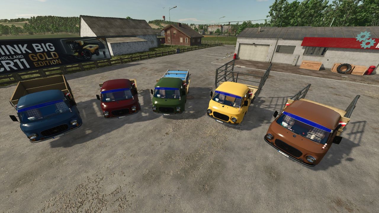 Мод на Barkas Multiservice для Farming Simulator 25