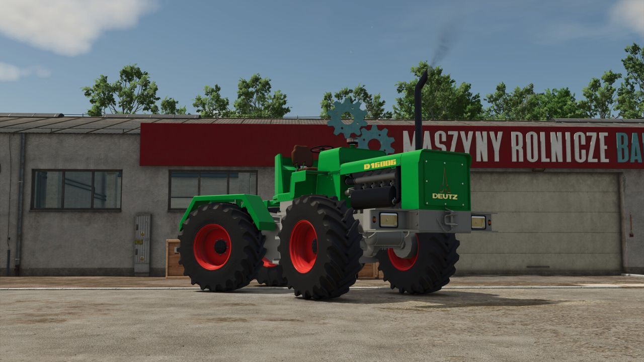 Легендарний Рідкісний Трактор Deutz-Fahr D16006 (1969) для Farming Simulator 25