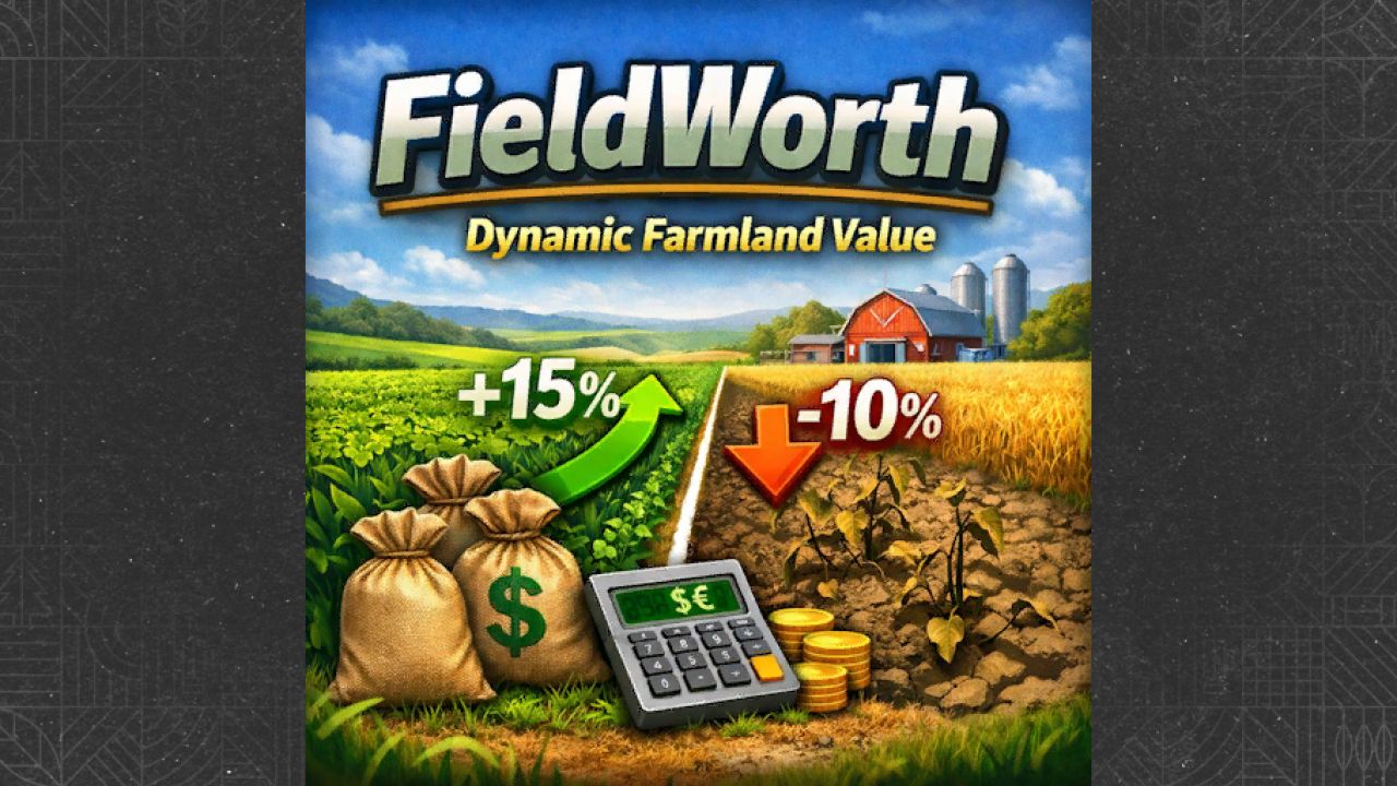Mod Field Worth dla Farming Simulator 25