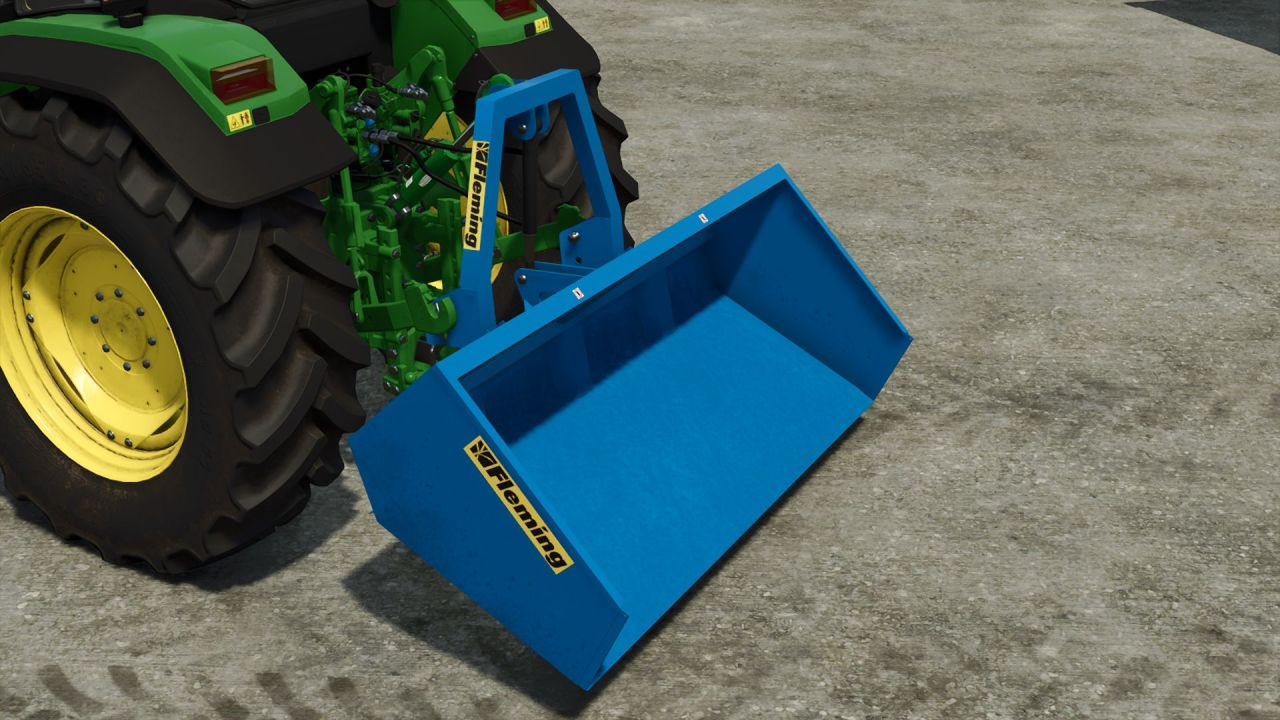 Compact and Efficient Fleming Linkbox for Cleaning Spills in FS25