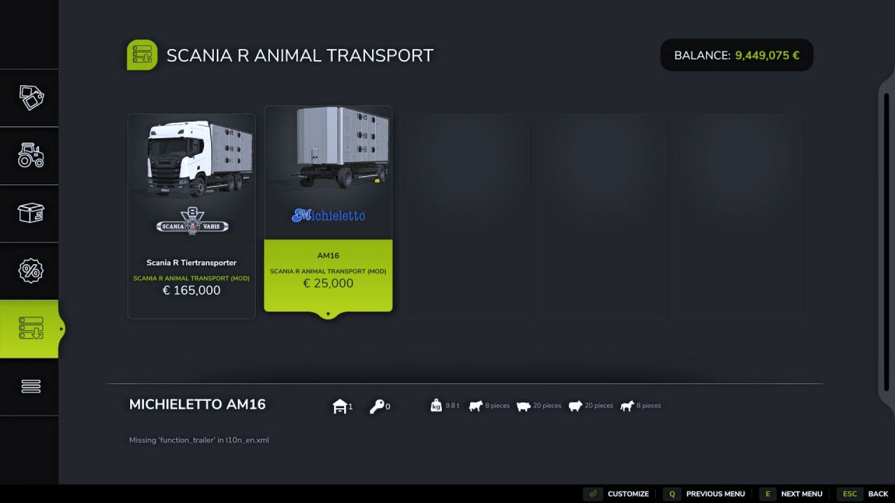 Powerful Scania R Animal Transport 500 hp — Livestock Transport in FS25