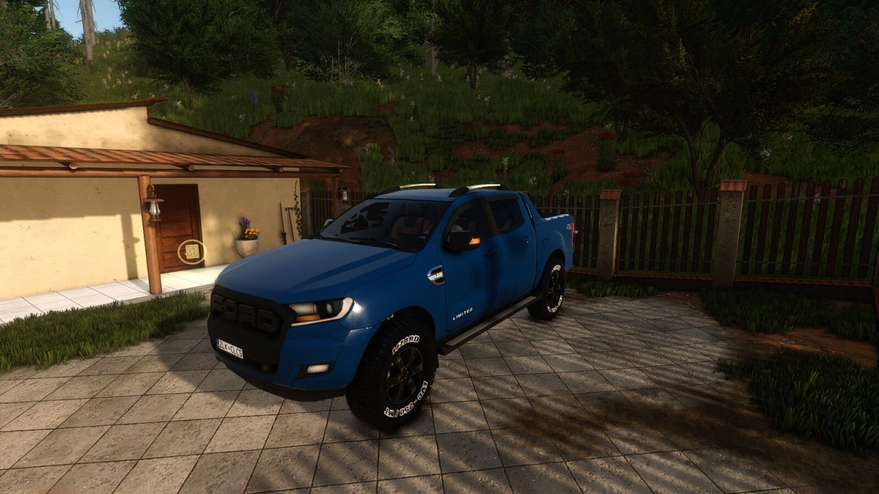 Zuverlässiger Pickup Ford Ranger 2017 — Schneller 4x4 Helfer für Farming Simulator 25