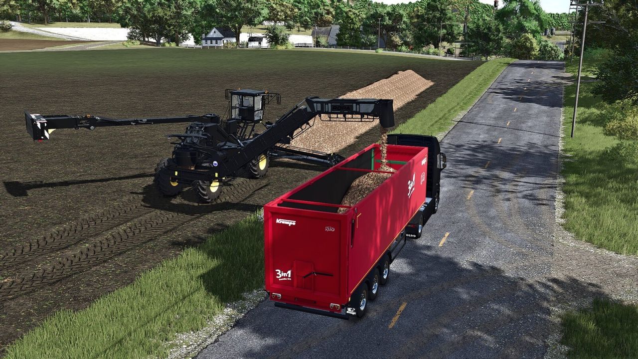 Mocny Ładowacz ROPA Maus 5 — Szybkie Czyszczenie i Przeładunek Buraka w FS25