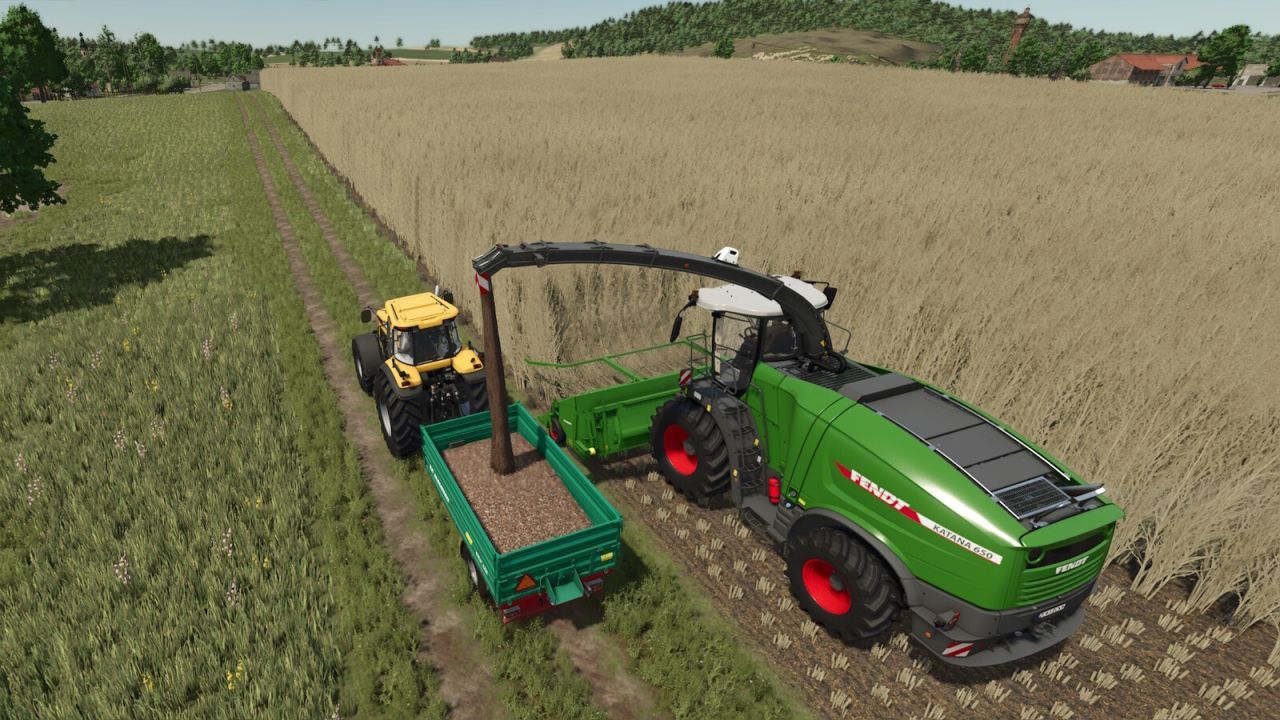 Ефективна Жатка Lizard Pop6x для Подрібнення Тополі у Farming Simulator 25