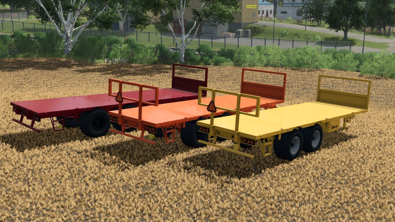 Ефективний Причіп-Платформа Lizard GFB 4-16 — Універсальний Транспорт для Ферми