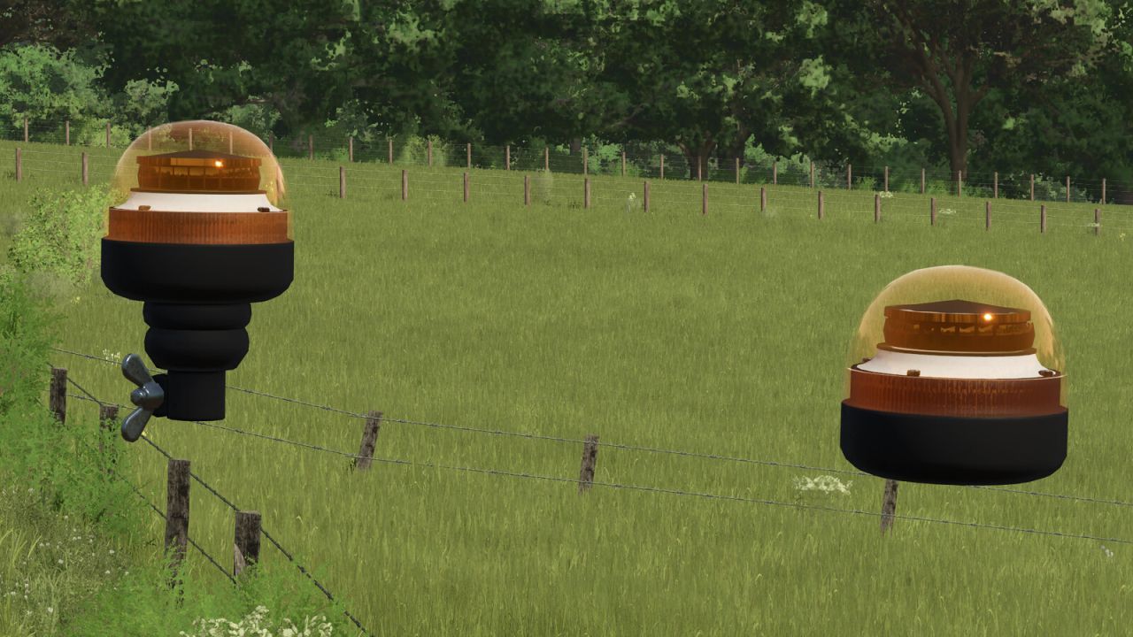 Компактний LED Маячок (Prefab) для FS25 — Реалістичний Сигнальний Вогонь - Скріншоти