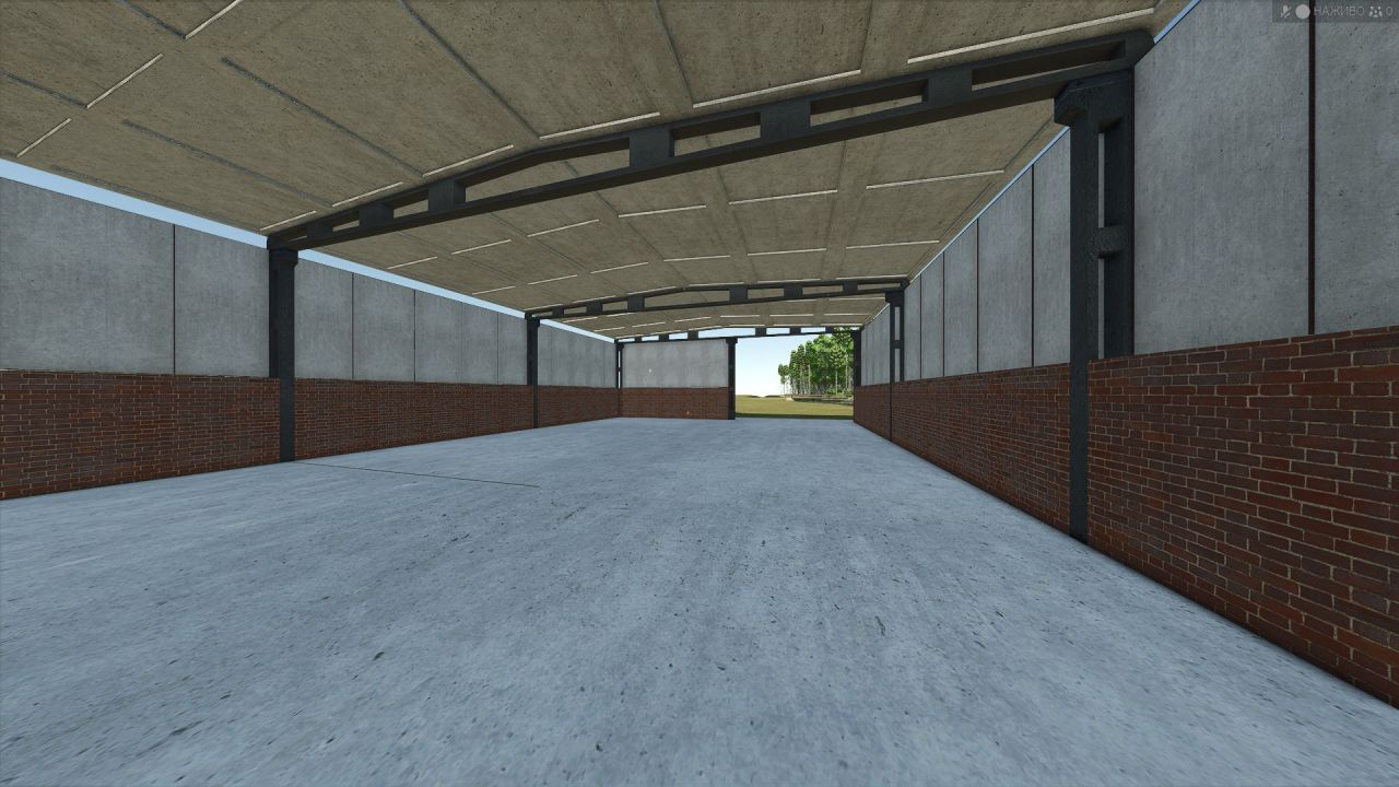 Compact Garage for Farming Simulator 25 — Convenient Equipment Storage