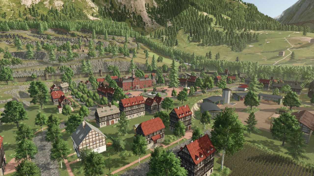 Legendäre RP-Karte Kreis Almsingen für Farming Simulator 25 — 5 Höfen, BGA und 109 Feldern