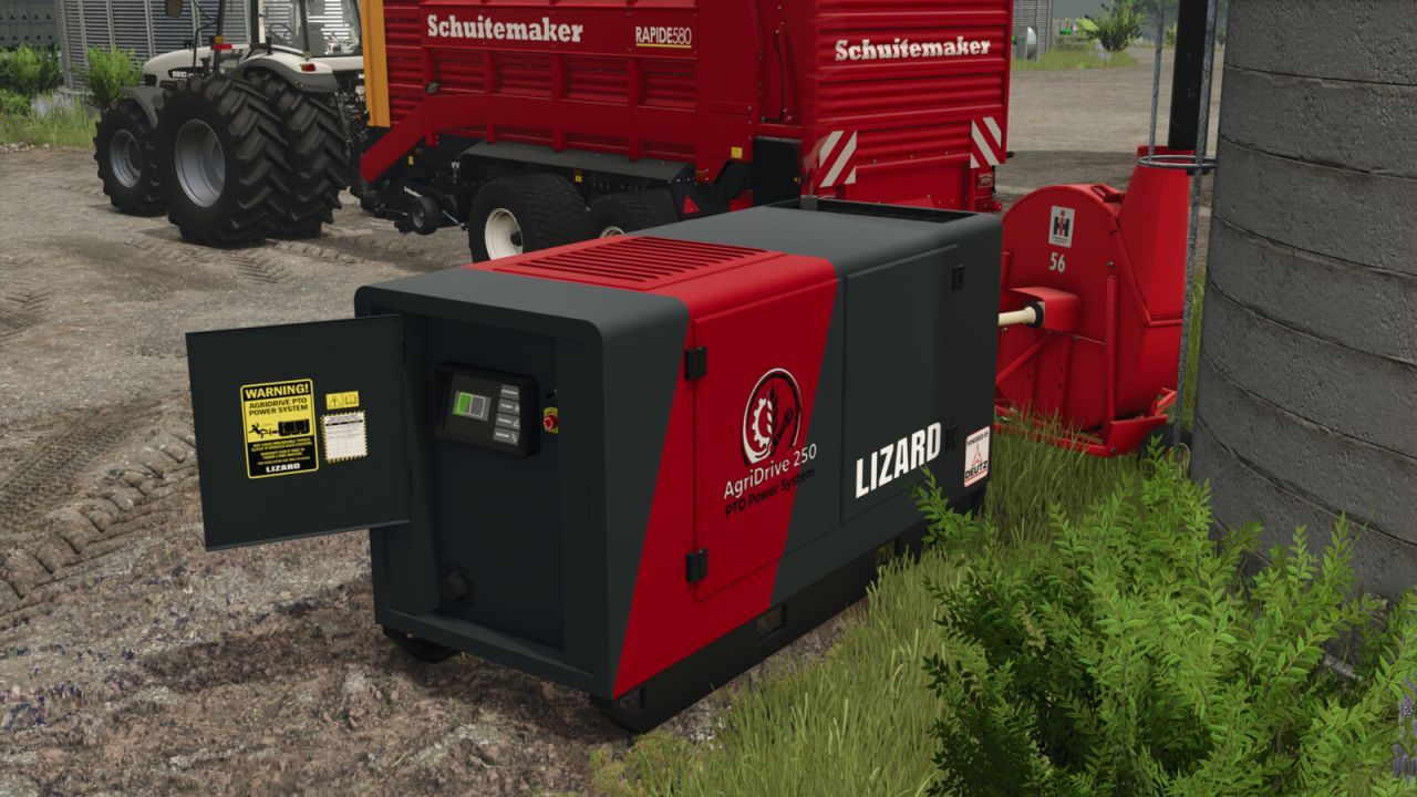 Ефективний Mobile PTO — Мобільний ВВП Агрегат без Трактора для Farming Simulator 25