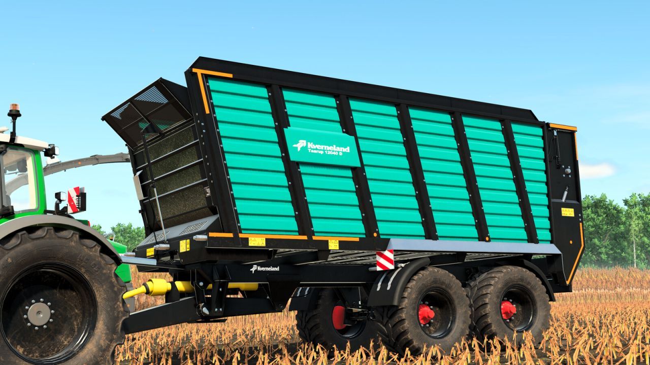 Efektywny Przyczep Kverneland Taarup 12040D o Dużej Pojemności do FS25