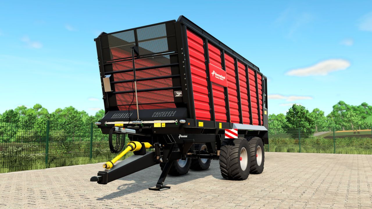 Efektywny Przyczep Kverneland Taarup 12040D o Dużej Pojemności do FS25