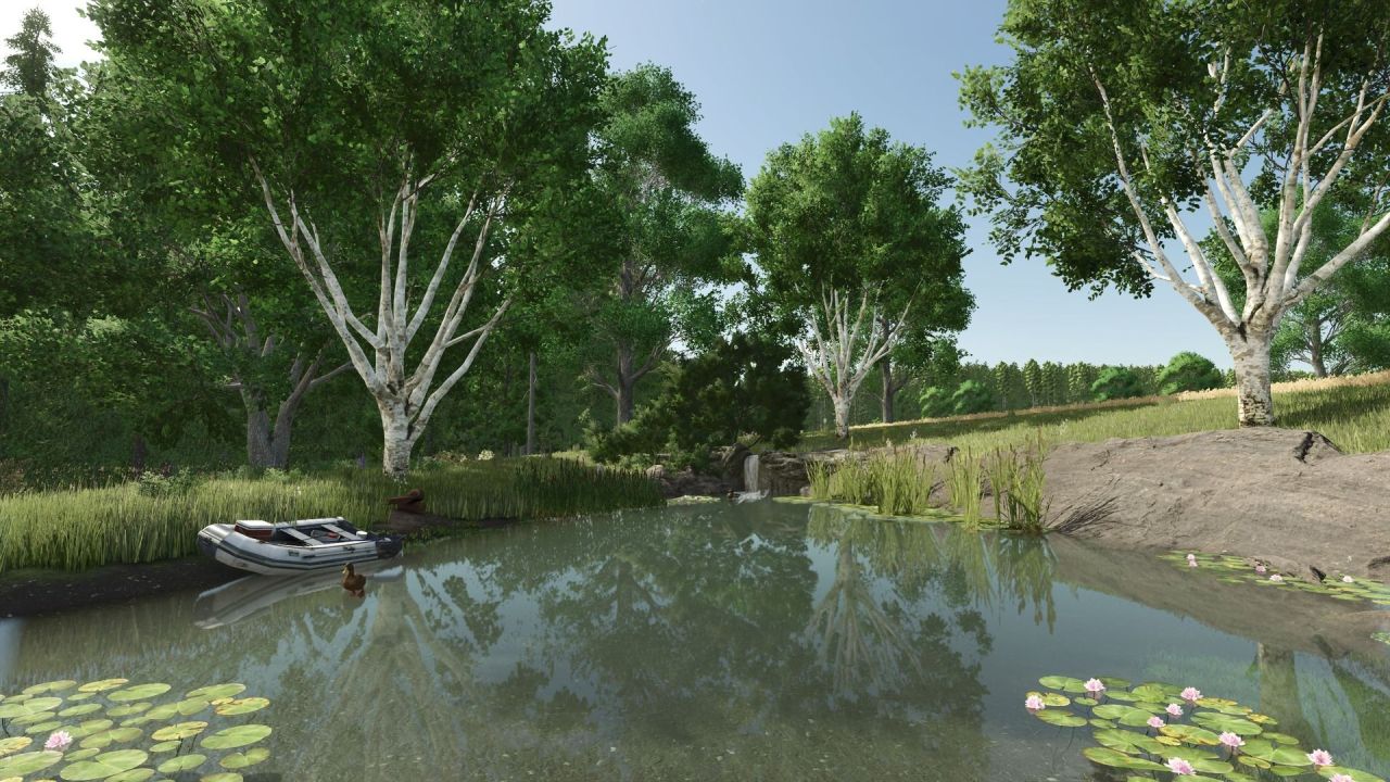 Gemütliche Karte HOF GRAFENAU – Authentische Landwirtschaft „Händisch“ in Farming Simulator 25