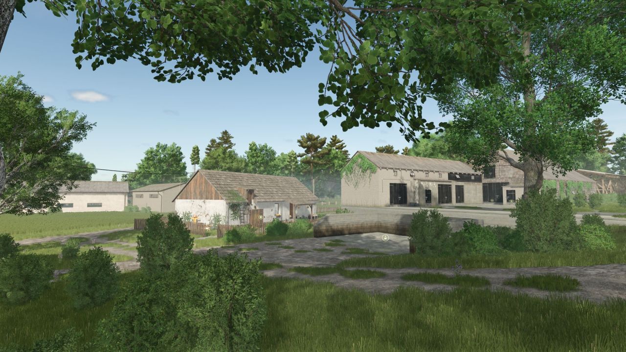 Legendäre 4x Karte Hohenfelde für Farming Simulator 25 — Deutsches Dorf und Familienfarm