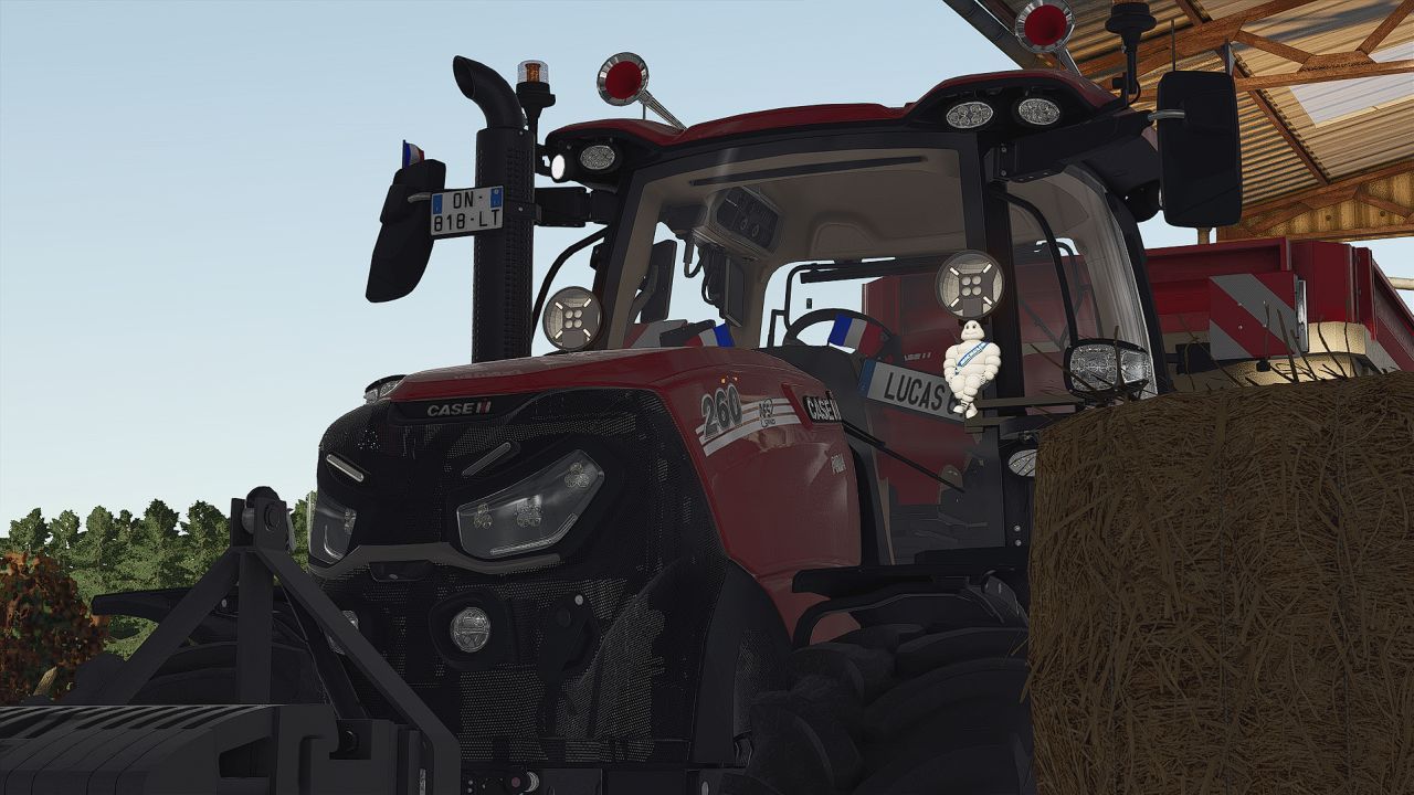 Powerful Tractor Case IH Puma Edit 185–260 hp for Daily Work in FS25
