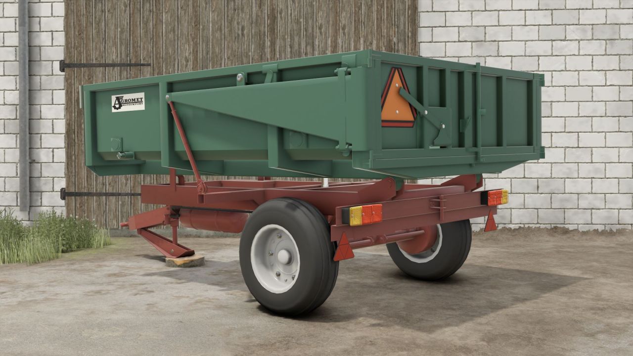 Effektiver Agromet T-039 Streuer mit 3200 l für Farming Simulator 25