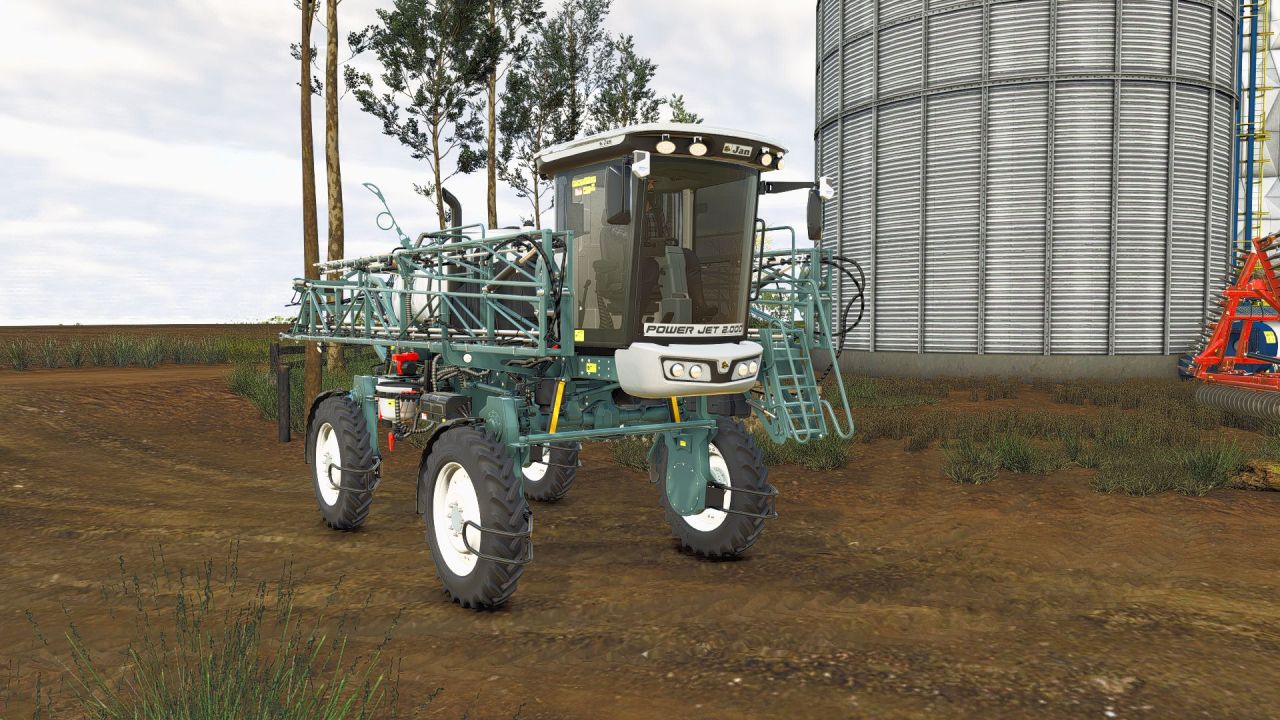 Efektywny Samochodowy Opryskiwacz Jan Power Jet 2000 4x4 do Precyzyjnego Nawożenia