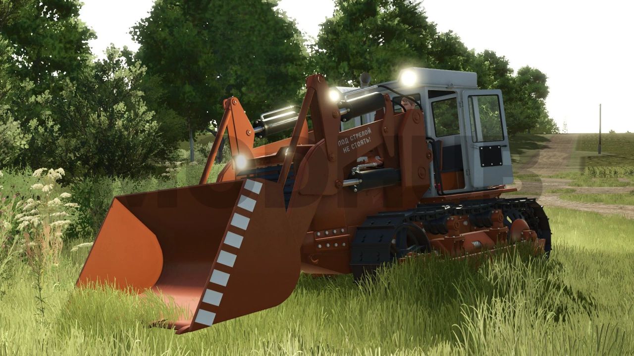 Легендарний Гусеничний Трактор-Бульдозер CHTZ T-130 для Farming Simulator 25