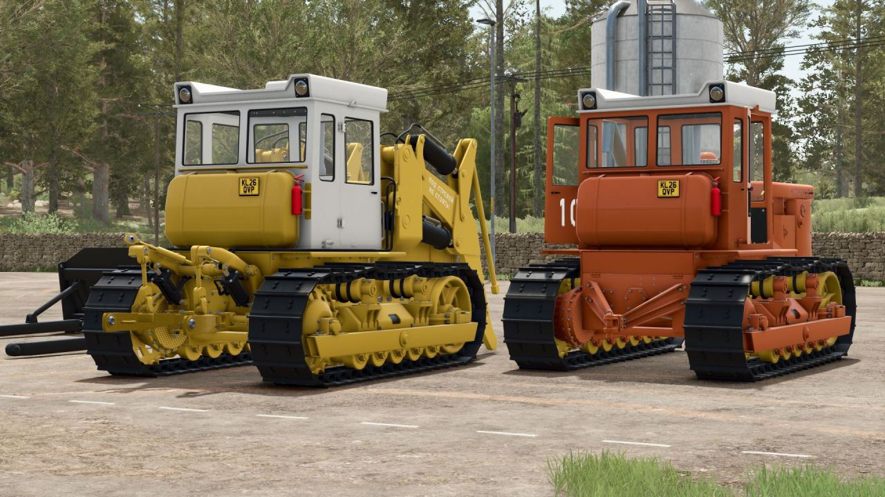Легендарний Гусеничний Трактор-Бульдозер CHTZ T-130 для Farming Simulator 25