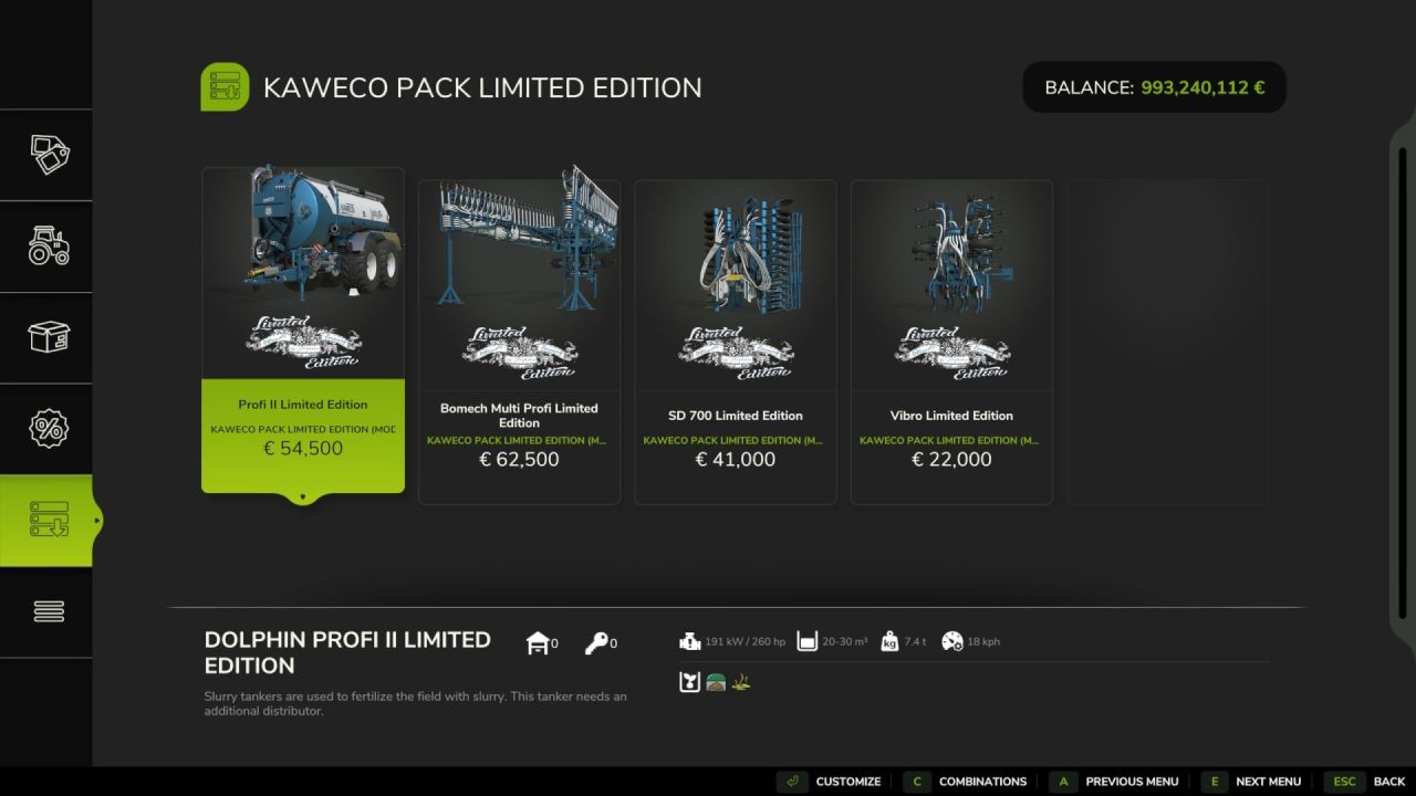 Exklusives Kaweco Pack Limited Edition — Leistungsstarkes Technikset für FS25