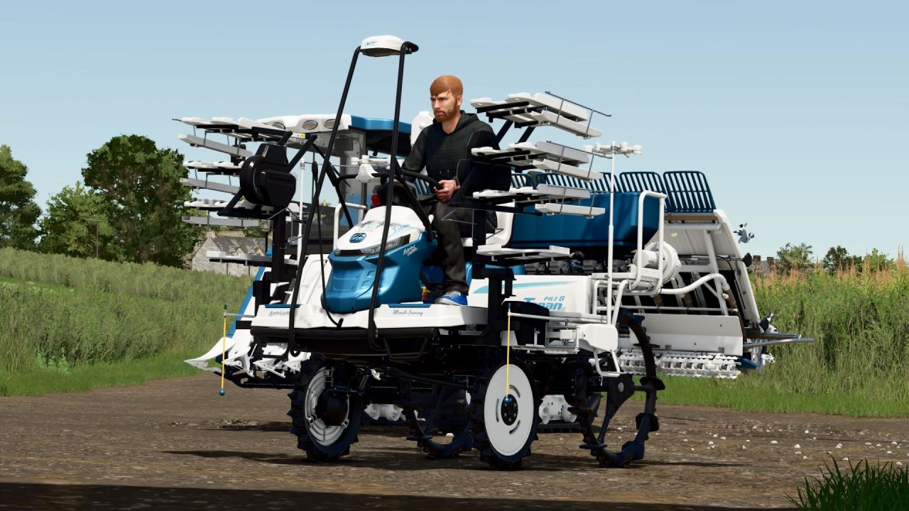 Ekskluzywny Iseki PRJ8D Limited Edition — Zwinny Traktor 104 KM do FS25