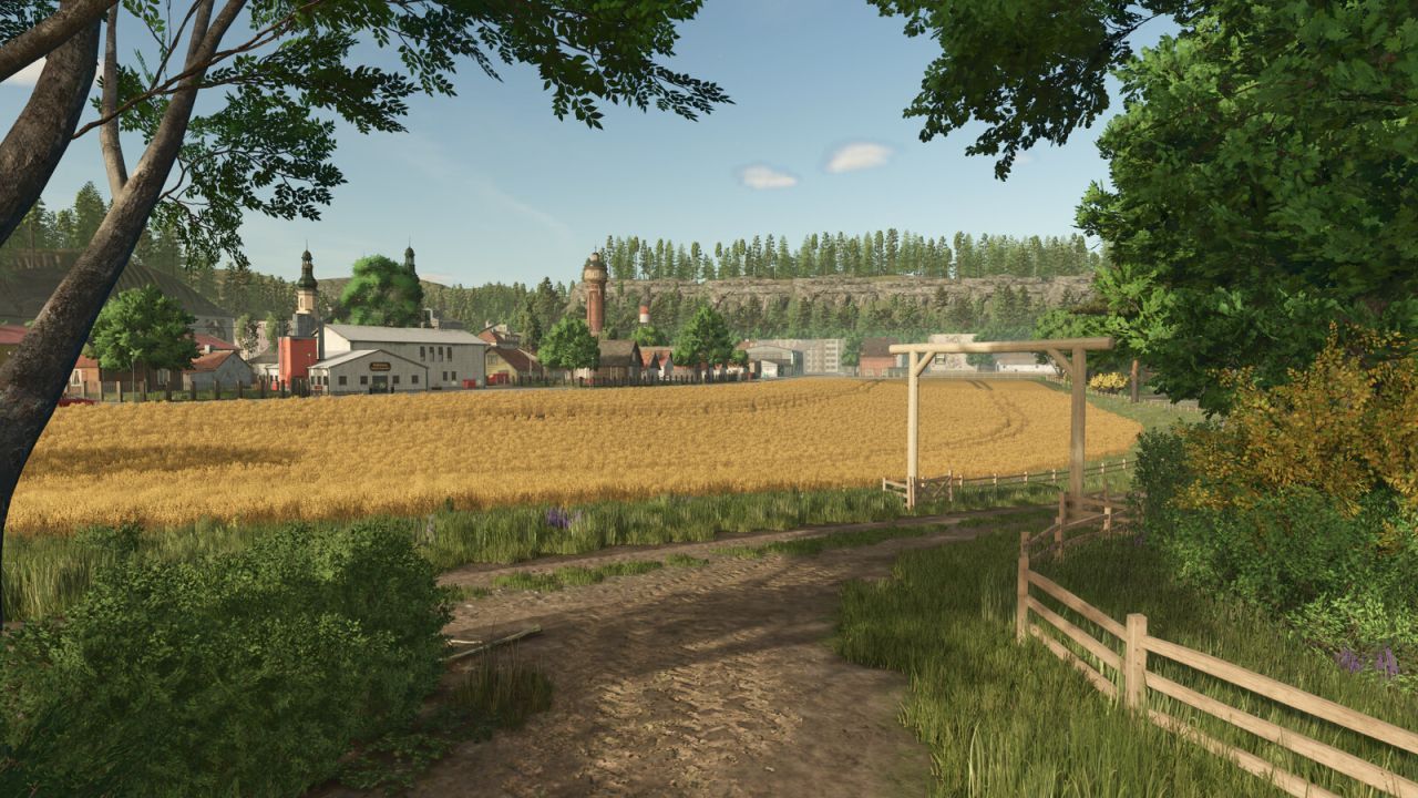 Atmospheric Map Countryside Fields for Farming Simulator 25 — European Valley for Farmers