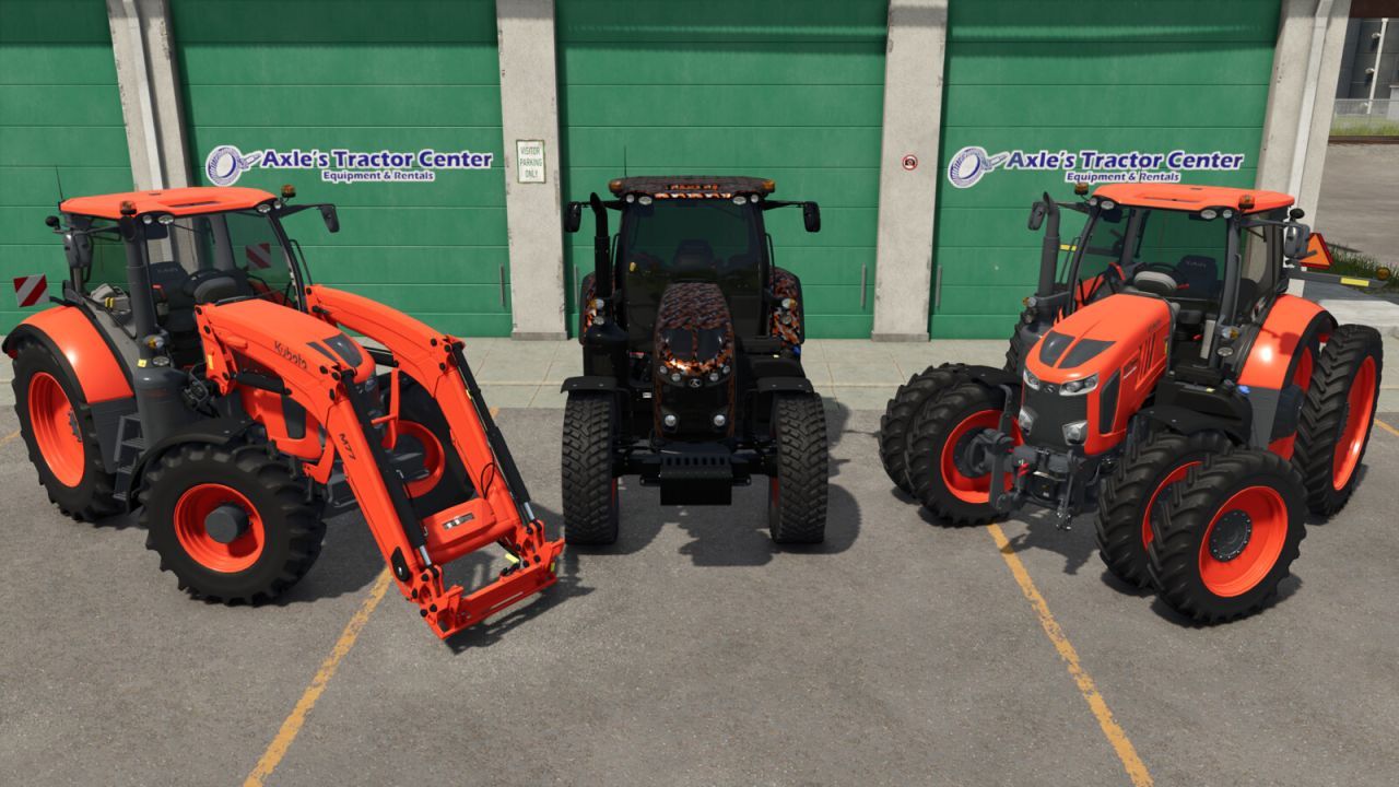 Powerful Tractor Kubota M7 US/EU for Farming Simulator 25 — Style, Tuning and Maximum Power