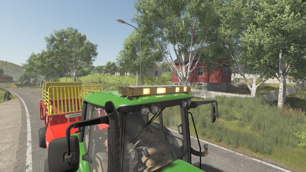 Leistungsstarker Traktor Lizard Edge 9000 (Prefab) für Farming Simulator 25 — 3 Versionen in einem Mod