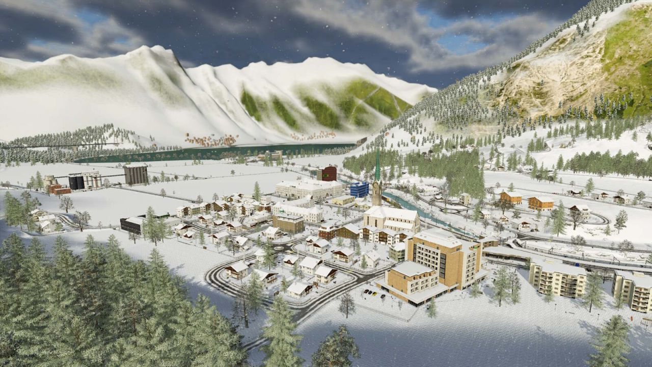 Legendary Alpine Map The Alps for Farming Simulator 25 — Updated Erlengrat in FS25 Style