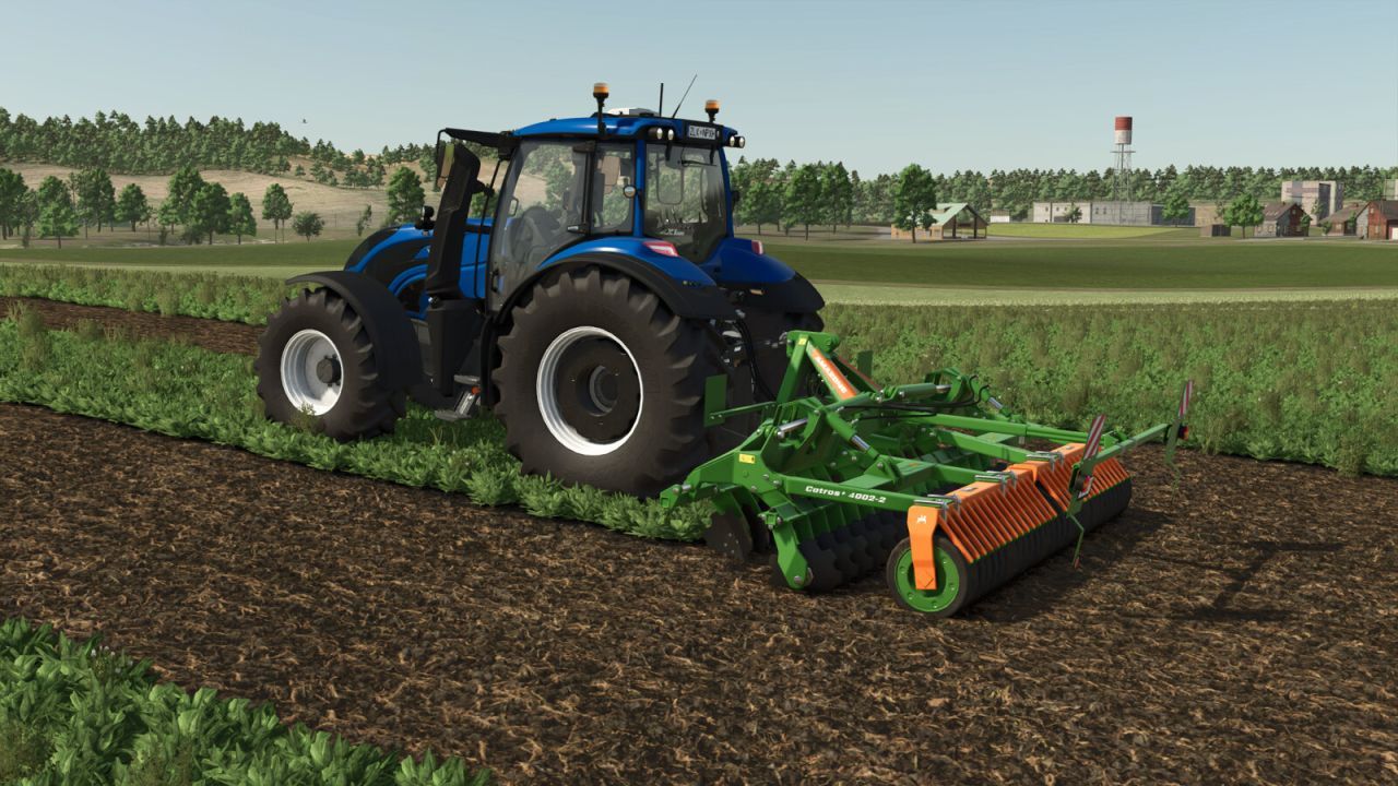 Ефективний Дисковий Культиватор Amazone Catros 4002 для Farming Simulator 25