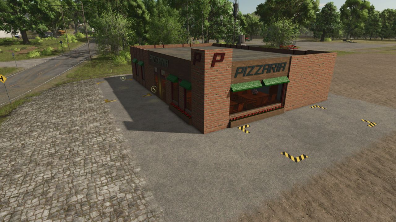 Сучасна Pizzeria — Виробництво Піци та Прибуток у Farming Simulator 25