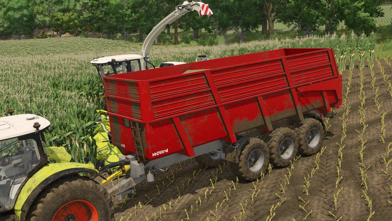 Effiziente Brimont BB18B und BB24TRD Anhänger für Hochleistungs-Transport in FS25