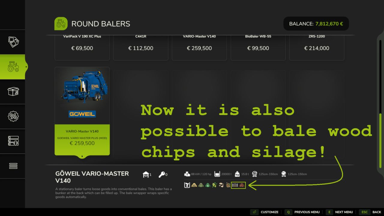 Mod für Göweil Vario Master Plus für Farming Simulator 25